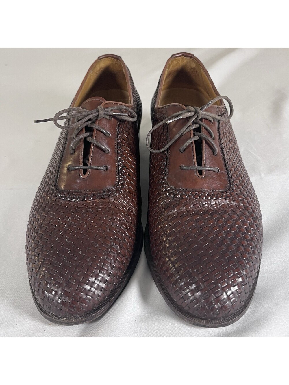 Johnston & Murphy Domani Men’s Woven Oxford Dress Shoes US Size 9.5 D